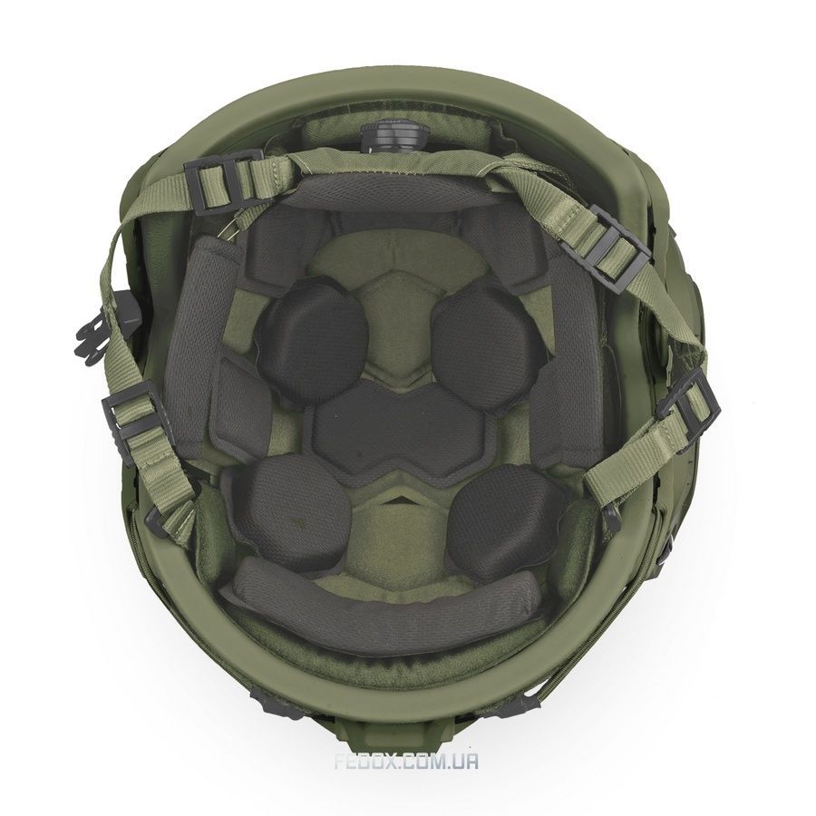Шлем (BURAN 3.0) UHMWPE. Цвет SHC Олива размер M (NIJ IIIA)