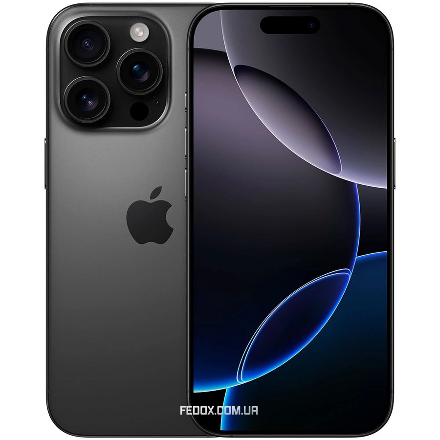 iPhone 16 Pro 128 ГБ Black Titanium (MYND3)