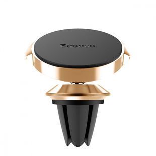 Baseus Small Ears Series Magnetic Suction Bracket Air Outlet Type gold