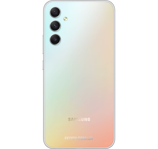 Смартфон Samsung Galaxy A34 8/256GB Silver 2 Sim (SM-A346EZSESEK)