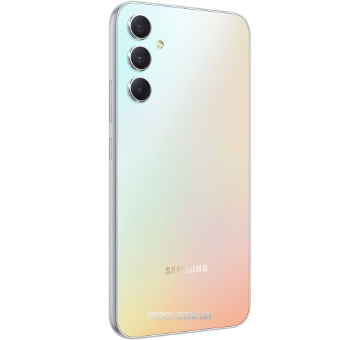 Смартфон Samsung Galaxy A34 8/256GB Silver 2 Sim (SM-A346EZSESEK)