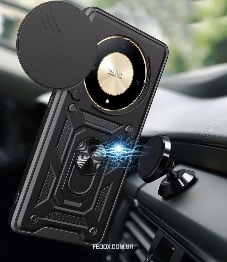 Чохол-накладка BeCover Military для Honor Magic6 Lite 5G Black (710997)