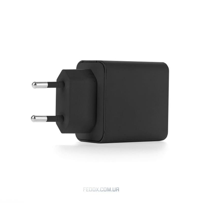 Сетевое зарядное устройство ColorWay AutoID (2USBx2.4A) Black (CW-CHS016-BK)