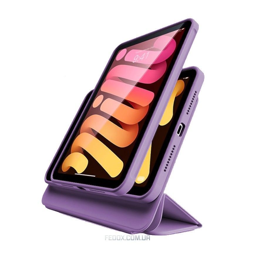 Чохол-книжка BeCover Ultra Slim Origami Flex для Apple iPad mini 6 (2021) Purple (712968), Фіолетовий