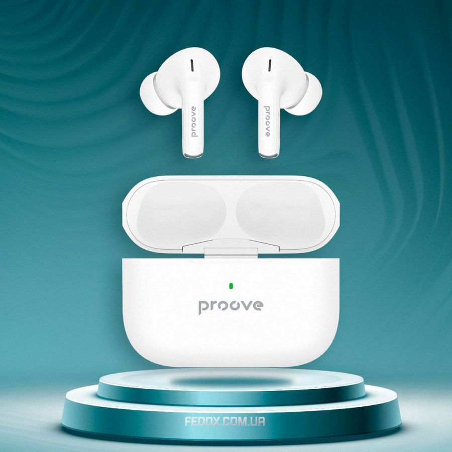 Бездротові навушники Proove Mainstream Pro TWS white