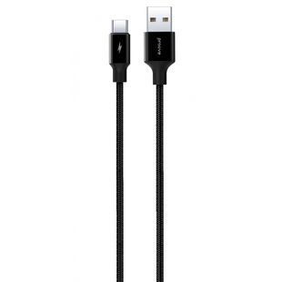 Кабель Proove Light Weft Type-C 2.4A (1м) черный