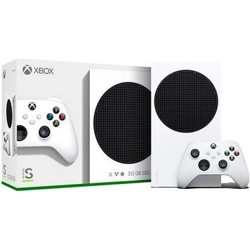 Microsoft Xbox Series S White (512 GB) gaming console