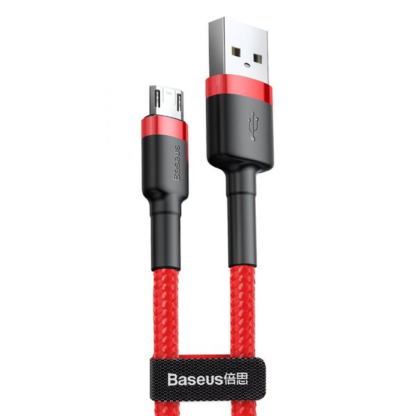 Кабель Baseus Cafule Micro USB 2.4A (1m)