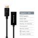 Адаптер Colorway DisplayPort - HDMI (M/F) 4K/30 Гц Black (CW-AD-DPHD)