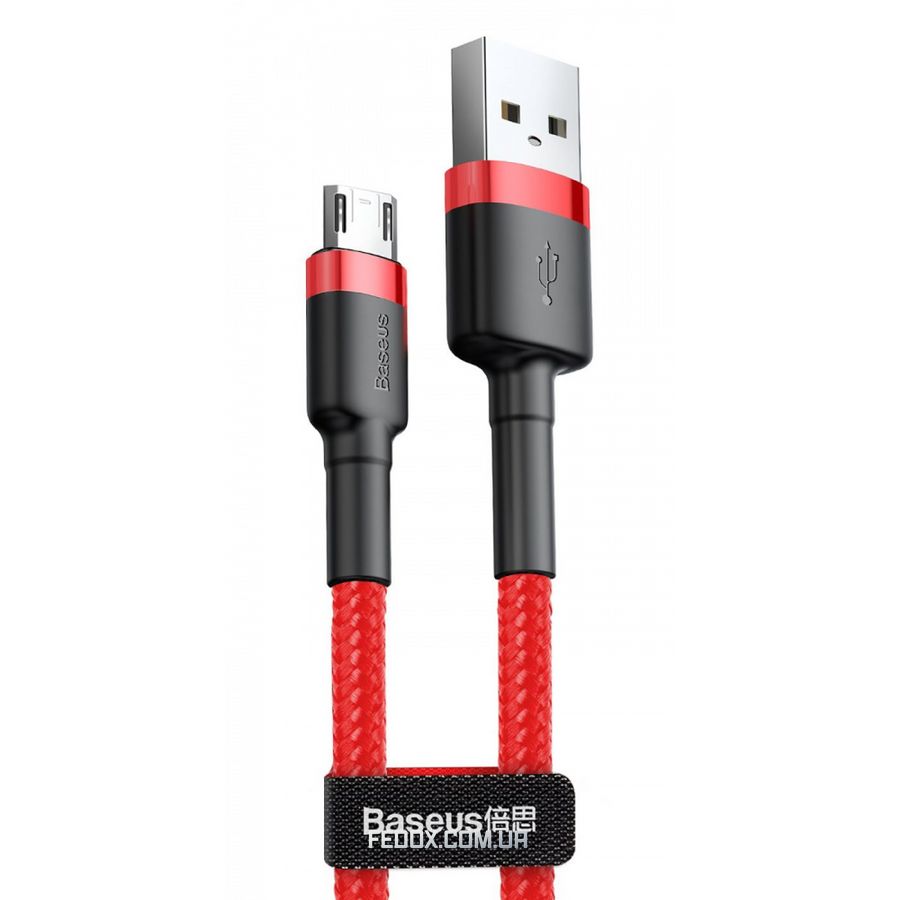 Кабель Baseus Cafule Micro USB 2.4A (1m)