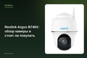 Reolink Argus B740X: обзор камеры и стоит ли покупать