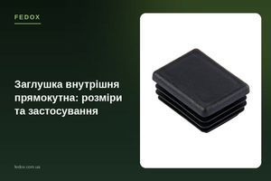 Заглушка внутренняя прямоугольная: размеры и применение