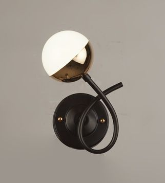 Бра SIRIUS B N4184/1W BK+FGD