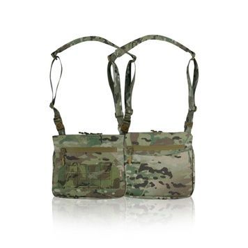 Смарт-сумка через плече Militex Tactic city bag Cordura original USA Чорний Мультикам