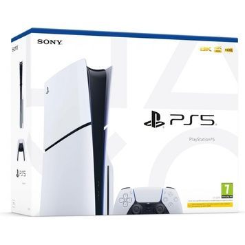 Sony PlayStation 5 Slim (Blue-ray) (1 TB) White gaming console
