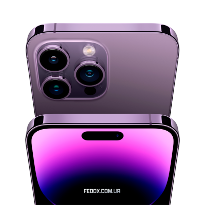 iPhone 14 Pro Max, 128 ГБ, Deep Purple, (MQ9T3)