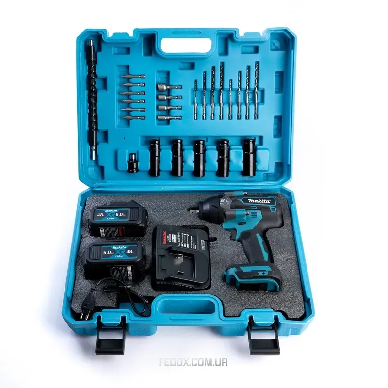 Гайковерт акумуляторний Makita TW001GD 48V 6.0Ah безщітковий