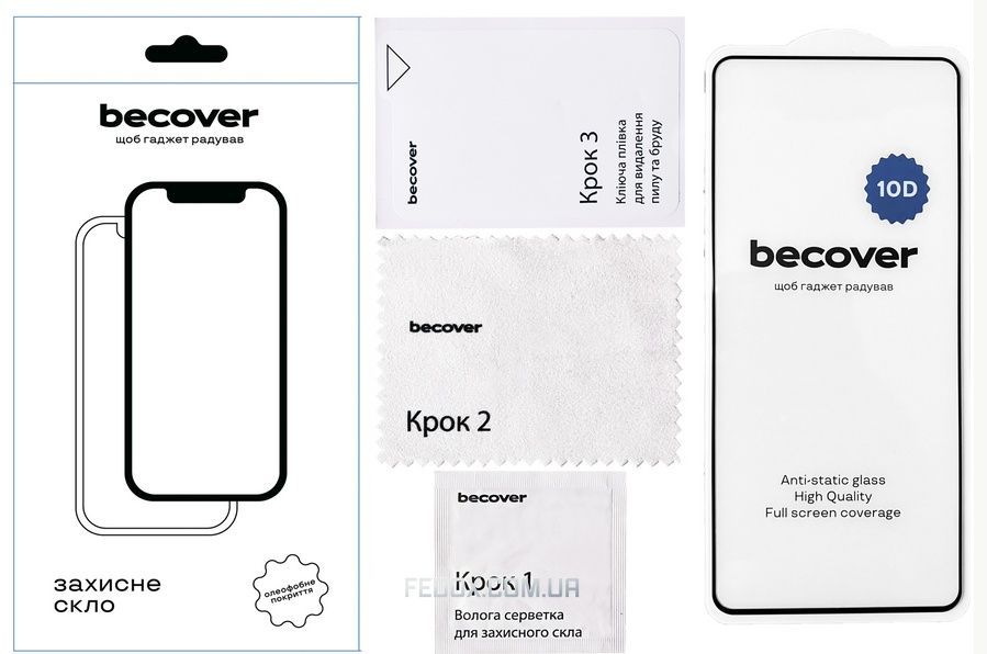Защитное стекло BeCover для Realme 12 Pro 5G 10D Black (711346)