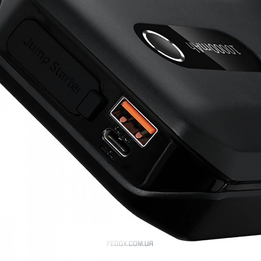 Baseus Super Energy Air Car Jump Starter 10000mAh black