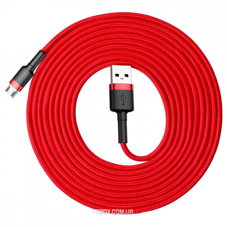 Кабель Baseus Cafule Micro USB Cable 2.0A (3m)