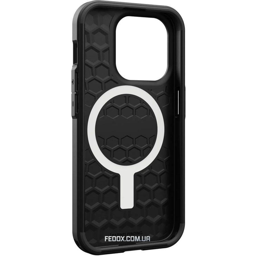 Чехол-накладка Urban Armor Gear Civilian Magsafe для Apple iPhone 15 Pro Black (114275114040)