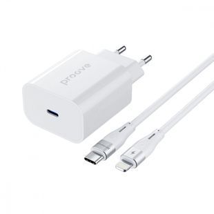 MZP Proove Rapid 20W (Type-C) + Type-C to Lightning cable white