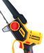 Бесщеточная аккумуляторная мини-пила DeWalt DCMPS520P1 (36V,5AH) Пила Деволт 20 см с автоматической смазкой