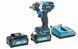 Гайковерт ударний Makita (TW005GM) Акумуляторний безщітковий (48V / 6Ah) Потужний імпакт-ключ Макіта (+Набір насадок / +2 АКБ)
