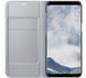 Чехол-книжка Samsung LED View Cover для Samsung Galaxy S8+ G955 Silver (EF-NG955PSEGRU)