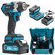 Гайковерт ударний Makita (TW005GM) Акумуляторний безщітковий (48V / 6Ah) Потужний імпакт-ключ Макіта (+Набір насадок / +2 АКБ)