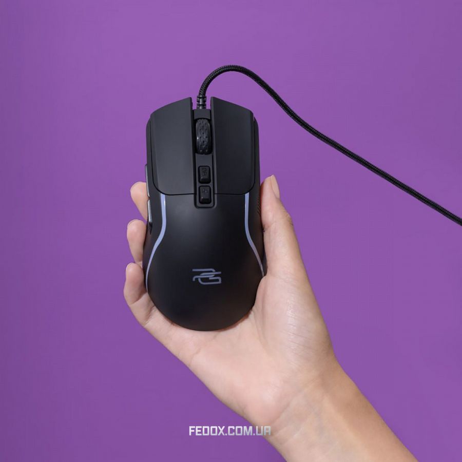 Дротова ігрова миша Proove Gaming Assembler black