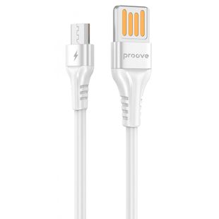 Кабель Proove Double Way Silicone Micro USB 2.4A (1m)