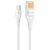 Кабель Proove Double Way Silicone Micro USB 2.4A (1м) белый