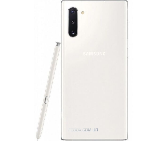 Смартфон Samsung Galaxy Note 10 256GB DUOS SM-N970FD Aura Whіte 2Sim (SM-N970FZWD)