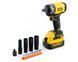 Гайковерт ударний DeWalt (DCF901P2) Безщітковий Акумуляторний (36V / 6Ah) імпакт-ключ Девольт 500 Hm (+Набір інструментів / +2 АКБ)
