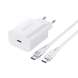 MZP Proove Rapid 30W (Type-C) + Type-C to Type-C cable white