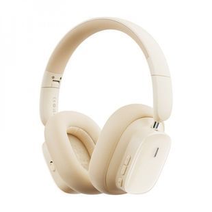 Baseus Bowie H1i wireless headphones with noise cancellation white