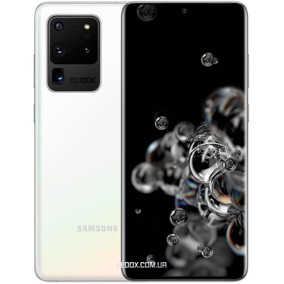 Samsung Galaxy S20 Ultra 128Gb White 5G SM-G988U  1Sim (SM-G988U) USA