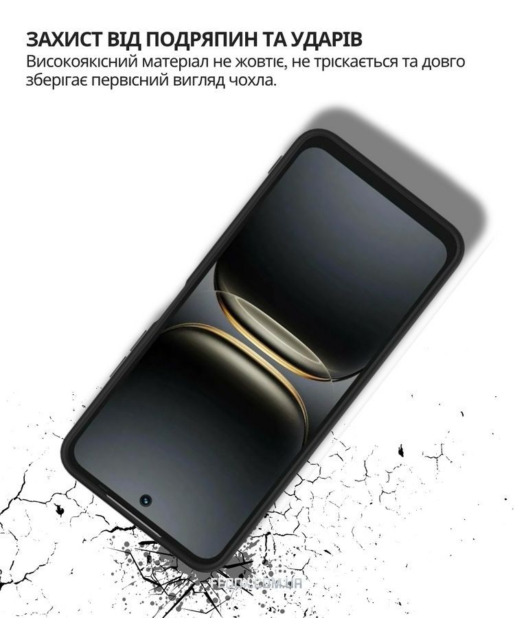 Чехол-накладка BeCover для Tecno Spark 40C 4G (KM4k) Black (714683), чорний