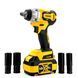 Гайковерт DeWalt (DCF895P2T) акумуляторний (48V, 6AH) Безщітковий потужний ударний гайковерт Деволт (+2 АКБ)