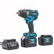 Гайковерт ударний Makita (TW002GZ) Акумуляторний безщітковий 1000Hm (48V / 9Ah) імпакт-ключ Макіта (+Набір головок / +2 АКБ)