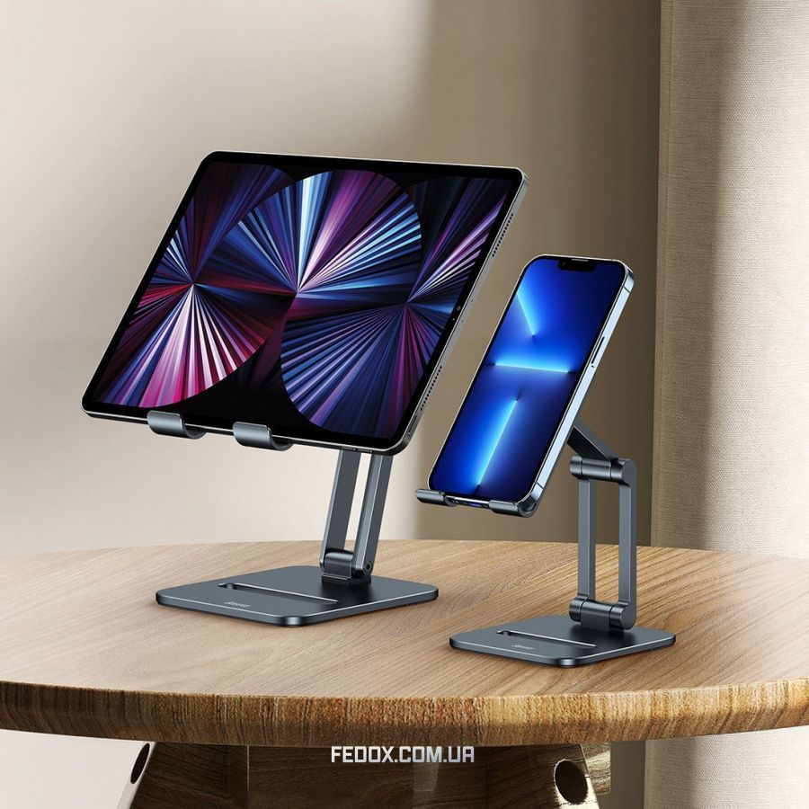 Підставка для планшету Baseus Desktop Biaxial Foldable Metal Stand