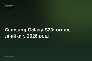 Samsung Galaxy S23: огляд лінійки у 2026 році
