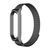 Milanese Loop strap Xiaomi Mi Band 8 black