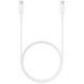 Кабель Samsung USB Type-C - USB Type-C (M/M), 1 м, White (EP-DA705BWRGRU) OEM