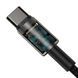 Baseus Tungsten Gold Fast Charging Type-C to Type-C 100W (1m) black