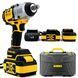 Гайковерт DeWalt (DCF900P2T) Акумуляторний (48V, 6AH) Безщітковий потужний ударний гайковерт Деволт (+2 АКБ)