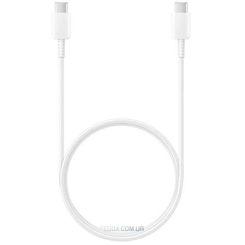 Кабель Samsung USB Type-C - USB Type-C (M/M), 1 м, White (EP-DA705BWRGRU) OEM