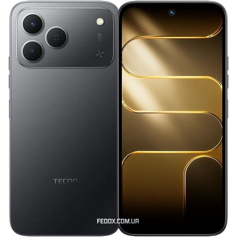 Смартфон Tecno Spark 50 (KN4n) 8/256GB Inky Black (4894947117572)