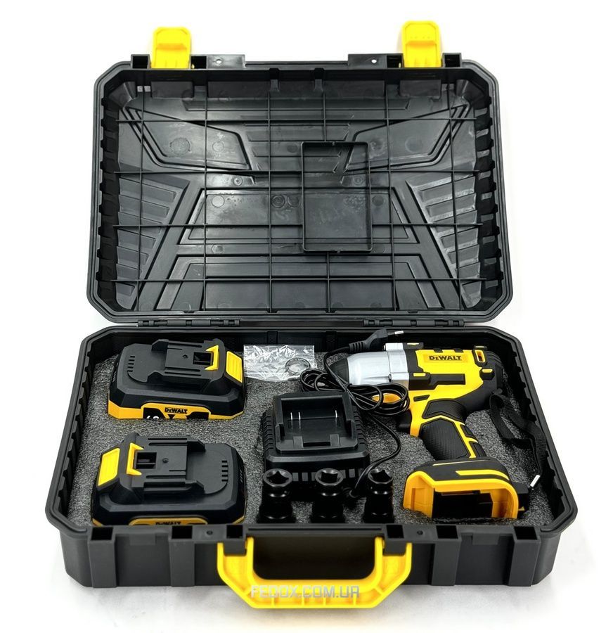 Гайковерт DeWalt (DCF900P2T) Акумуляторний (48V, 6AH) Безщітковий потужний ударний гайковерт Деволт (+2 АКБ)